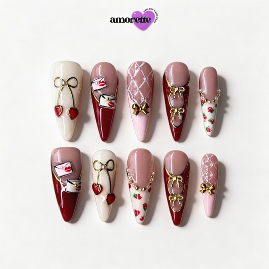 The Love Letter Edit — Handmade Press-On Nails