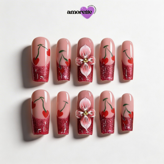 The Sweet Virtue Set — Handmade Press-On Nails